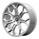 19x10 Motegi MR120 Silver Wheel/Rim 5x120.7 5-120.7 5x4.75 19-10 ET79-4