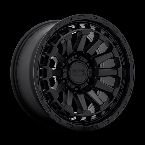 17X8.5 Black Rhino RAID Matte Black 6X139.7 ET-18 wheel/rim