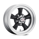 14X6 American Racing Torq Thrust D Black Wheel/Rim 5x120.65 14-6 ET-2-1