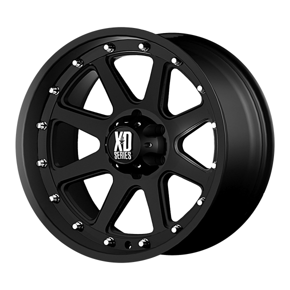 17x9 KMC XD Addict Black Wheel/Rim 6x114.3 6-114.3 6x4.5 17-9 ET18