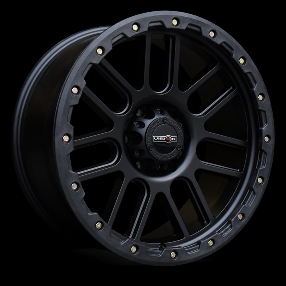 20x9 Vision 111 Nemesis Matte Black 6x135 ET18 Wheel Rim - 0