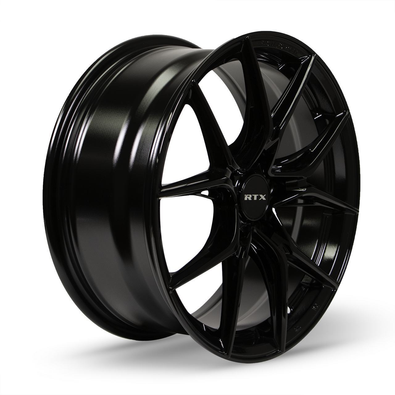 16x7 RTX Slick Gloss Black 5x114.3 ET40 wheel/rim