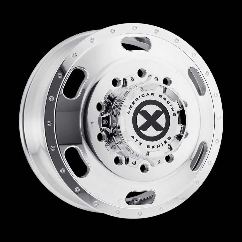 24.5X8.25 American Racing ATX AO402 INDY POLISHED 10X285.75 ET144 wheel/rim - 0