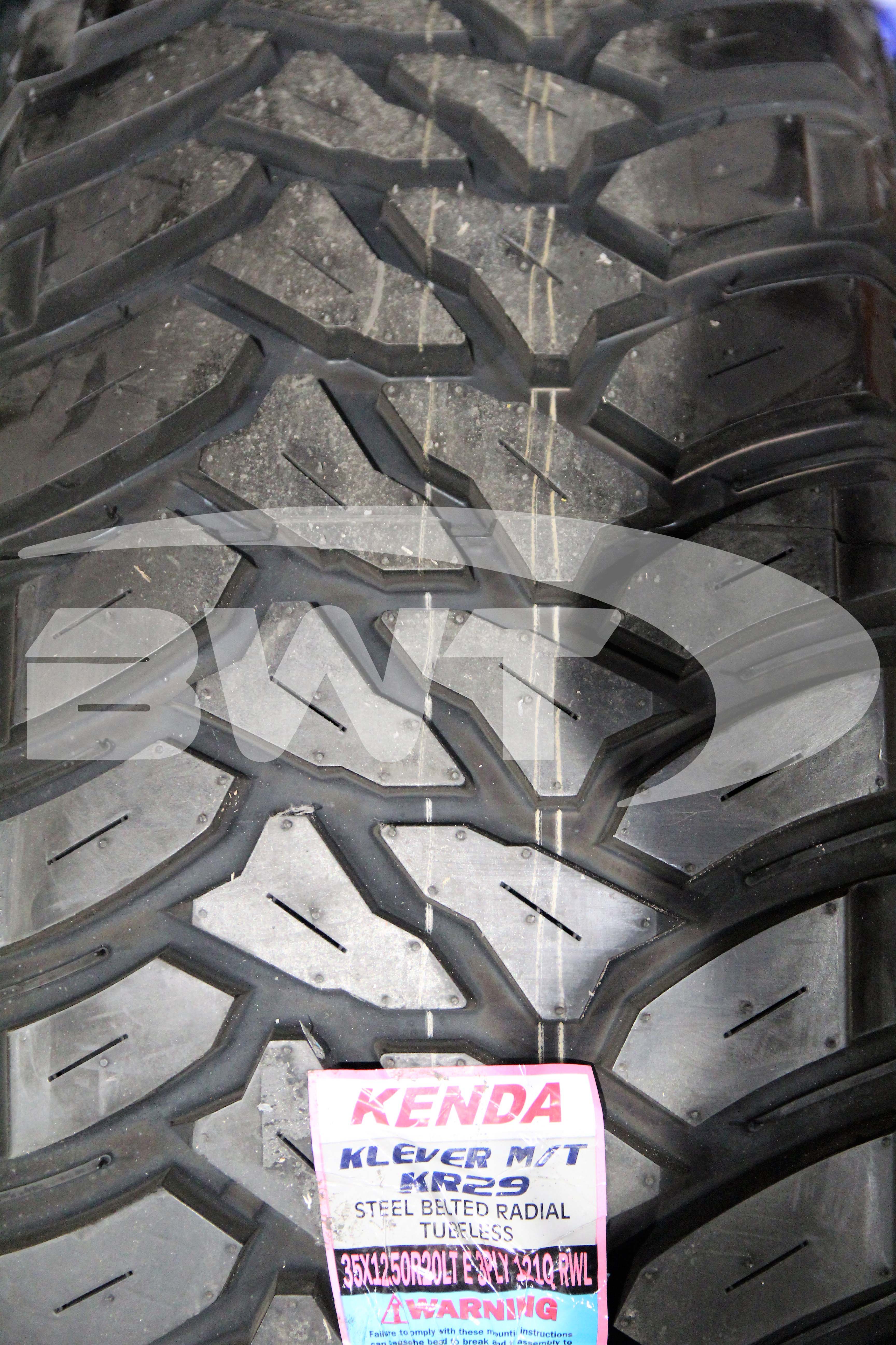 Kenda Klever M/T KR29 Mud Tire(s) 35X12.50R20 LRE RWL 35125020 35X12.50-20 R20 - 0