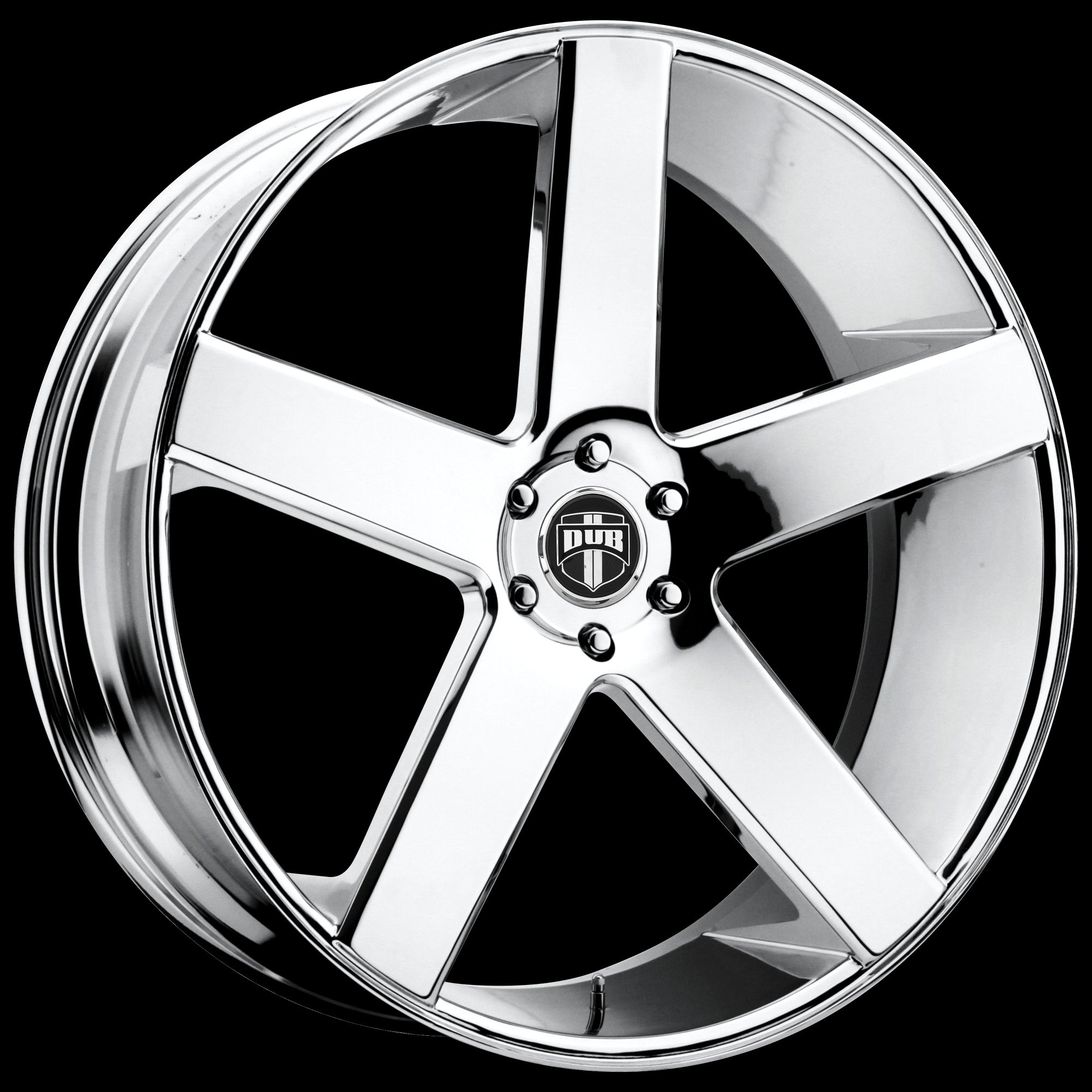 30x10 DUB Baller Chrome Wheel/Rim 6x139.7 6-139.7 30-10