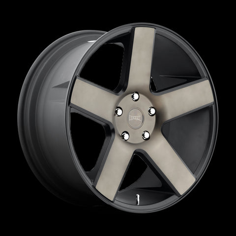 24x10 DUB Baller Black & Machined Wheel/Rim 6x139.7 6-139.7 24-10