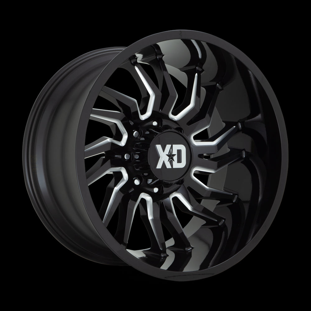 20X10 XD XD858 TENSION Gloss Black Milled 5X127 ET-18 wheel/rim - 0