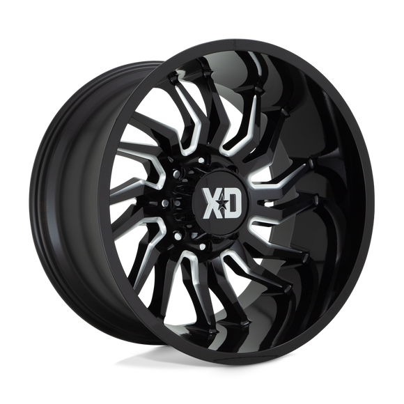 20X10 XD XD858 TENSION Gloss Black Milled 5X127 ET-18 wheel/rim