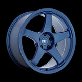 19X9.5 Motegi MR151 CS5 Satin Metallic Blue 5X114.3 ET15 wheel/rim