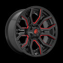 20X9 Fuel D712 RAGE Gloss Black-RTTC 6X135/6X139.7 ET1 wheel/rim-1
