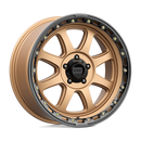 20X9 KMC KM548 CHASE Matte Bronze With Black Lip 5X127 ET18 wheel/rim-3