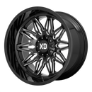 22X10 XD XD859 GUNNER Gloss Black Milled 6X135/6X139.7 ET-18 wheel/rim-2