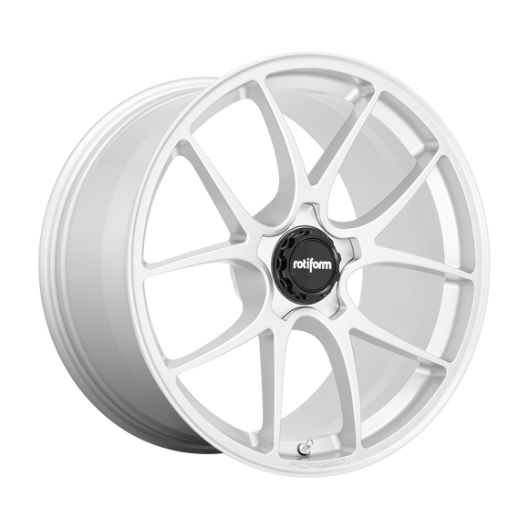 21X9.5 Rotiform R900 LTN Gloss Silver 5X112 ET30 wheel/rim