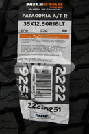 Milestar Patagonia A/T R Tire(s) 35X12.5R18 LRE BSW 123Q 35125018-9