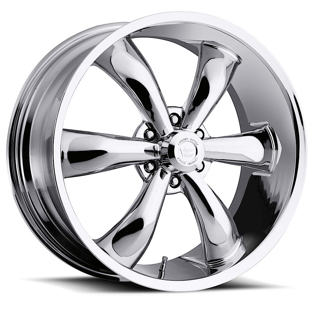 22x9.5 Vision 142 Legend 6 Chrome 6x139.7 6x5.5 ET30 Wheel Rim - 0