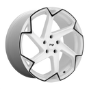 20X10.5 Niche M257 FLASH Gloss White With Black 5X112 ET27 wheel/rim-3