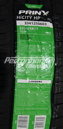 225/65R17 Prinx HiCity HH2 Tire(s) 102H BSW SL 225 65 17 2256517-7