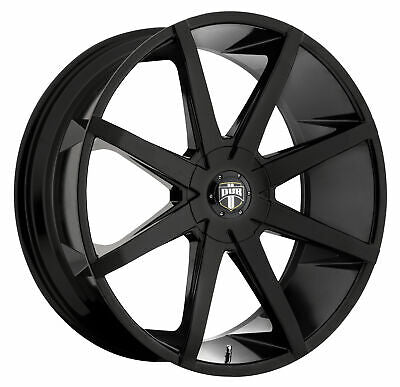 20x8.5 DUB Push Gloss Black Wheel/Rim 6x115 6-115 20-8.5