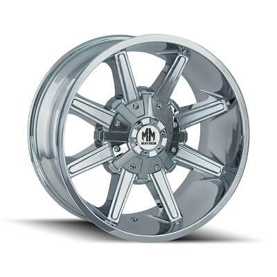 17x9 Mayhem Arsenal Chrome Wheel/Rim 5x127 5-127 17-9 ET-12