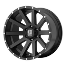 20X10 KMC XD Heist Satin Black Wheel/Rim 5x127 20-10 ET-24-3