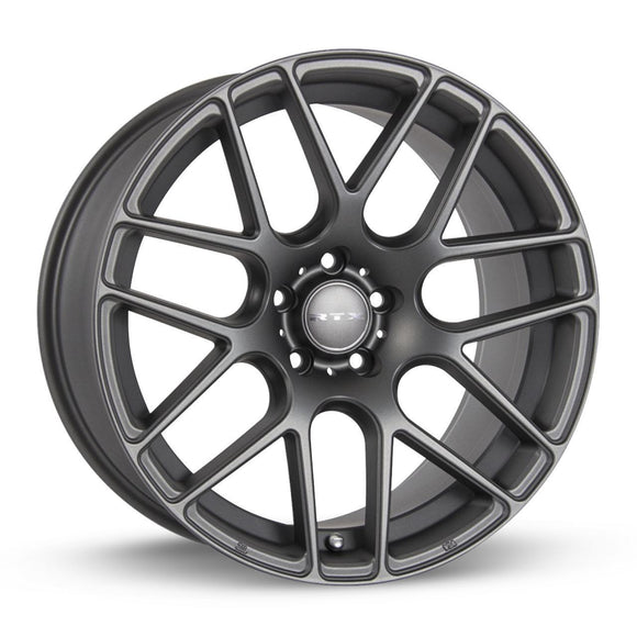 17x7.5 RTX Envy Matte Gunmetal 5x114.3 ET38 wheel/rim
