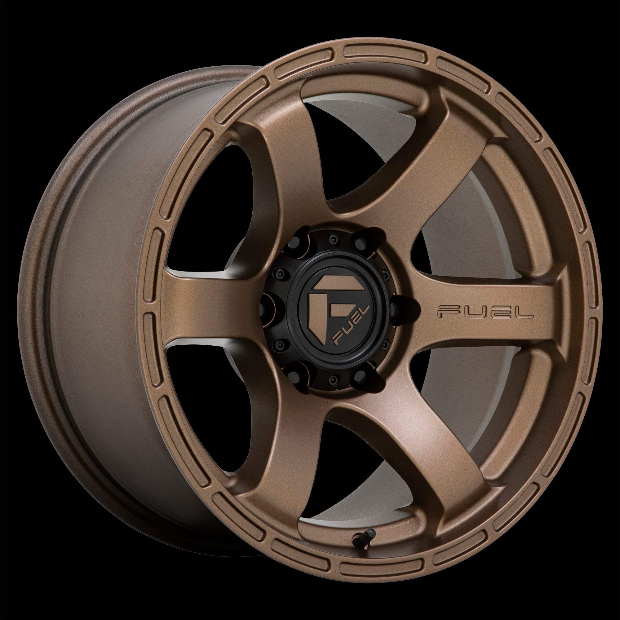 18X9 Fuel D768 RUSH Matte Bronze 5X127 ET1 wheel/rim