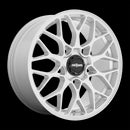 19X8.5 Rotiform R189 Gloss Silver 5X120 ET35 wheel/rim-3