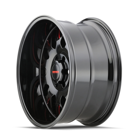 20X9 Mayhem Tripwire Black-Red Wheel/Rim 8x170 ET18 8110-2970BTR18