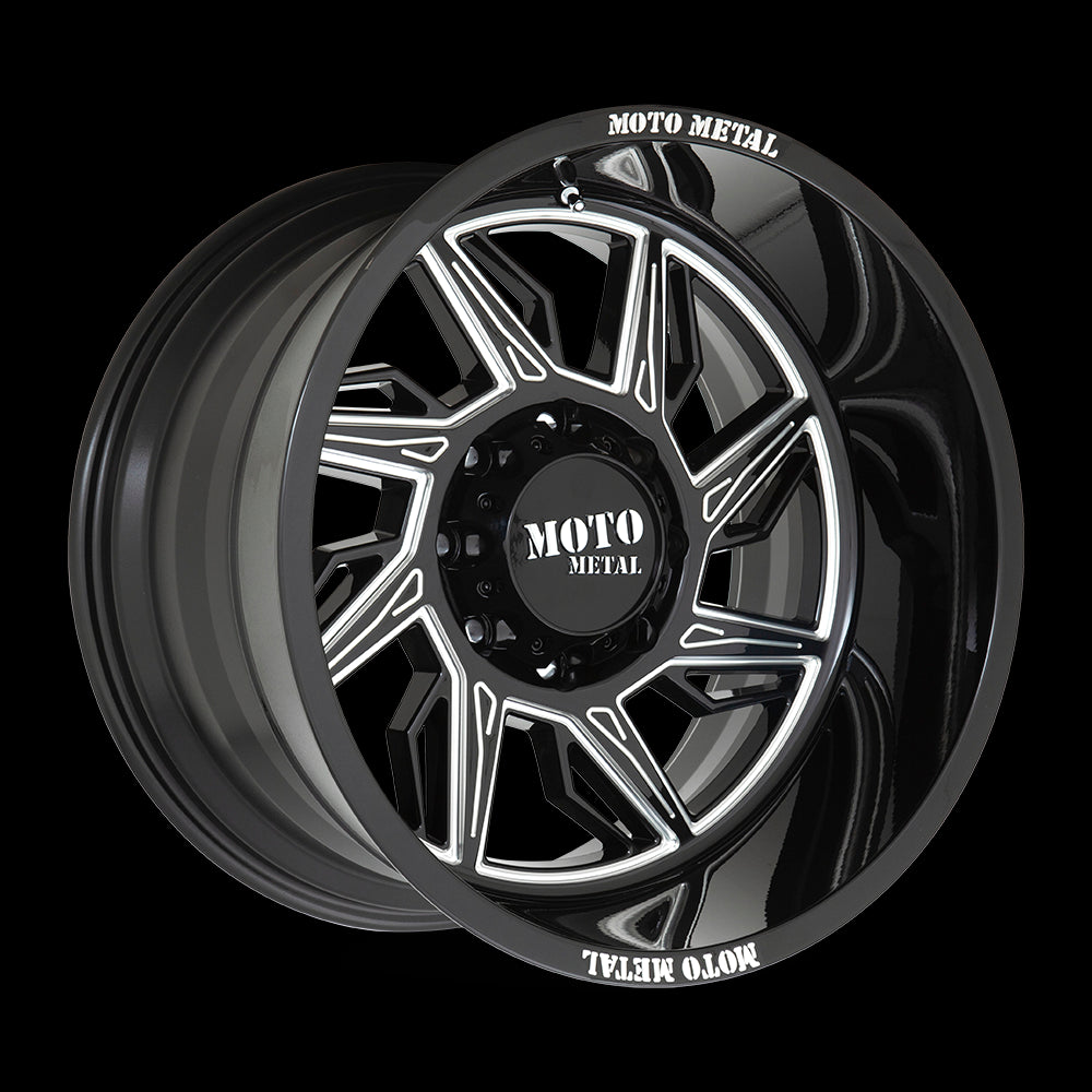 22X12 Moto Metal MO997 HURRICANE G-BLK MILL 6X135 ET-44 wheel/rim