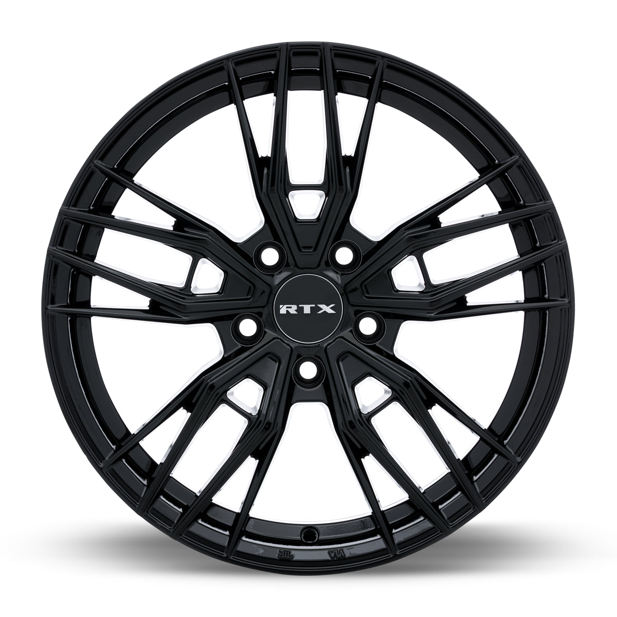 17x7.5 RTX Scepter Gloss Black 5x114.3 ET40 wheel/rim - 0