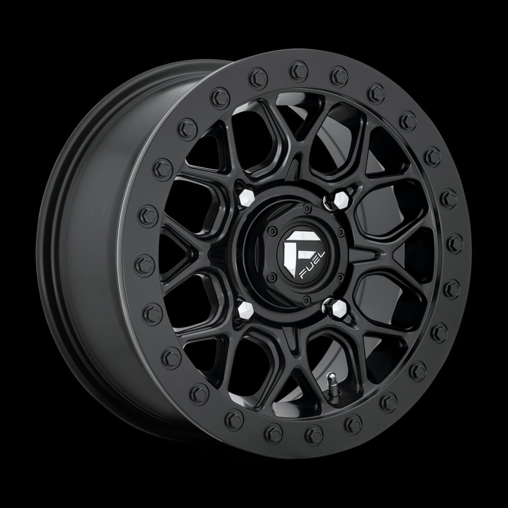 15X10 Fuel UTV D916 TECH Beadlock Matte Black 4X137 ET0 wheel/rim