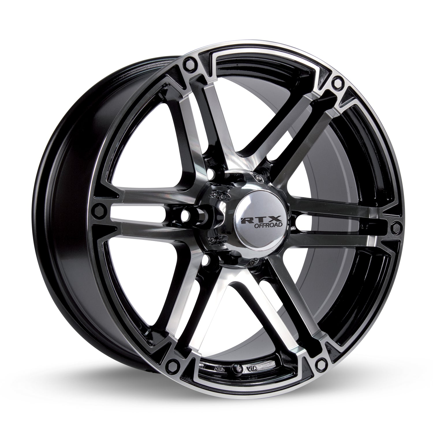 17x8 RTX Slate Black Machined 6x139.7 ET25 wheel/rim