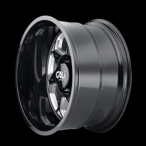 20X12 Cali Off-Road Sevenfold Black-Gloss Wheel/Rim 6x139.7 ET-51
