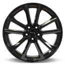 17x7 RTX Arai Gloss Black 5x114.3 ET42 wheel/rim-2