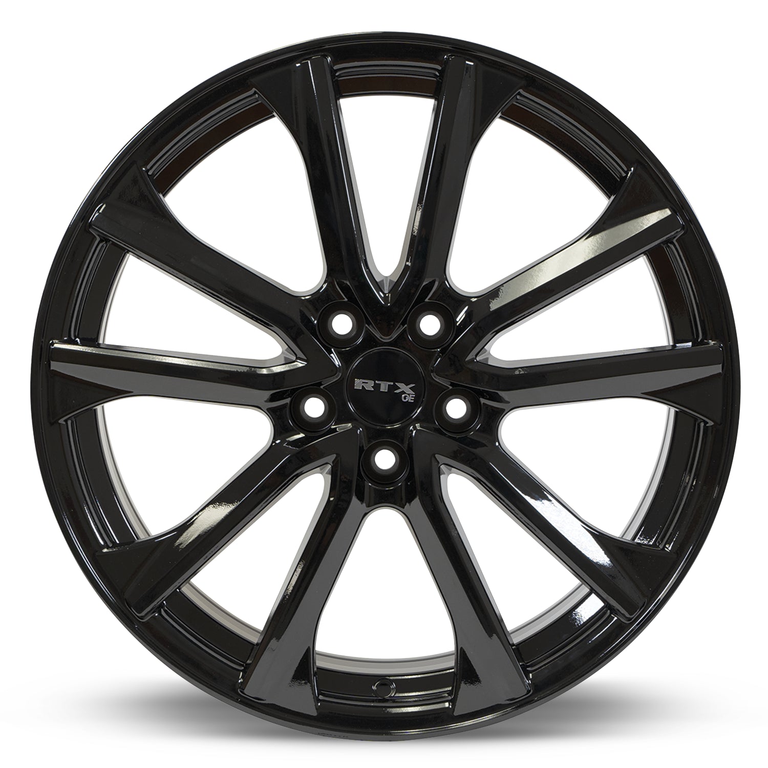 17x7 RTX Arai Gloss Black 5x114.3 ET42 wheel/rim