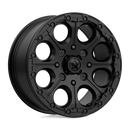 15X7 MSA OFFROAD WHEELS M44 CANNON Beadlock S-BLK 4X110 ET25 wheel/rim-1