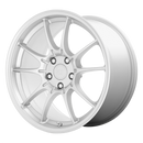 18X9.5 Motegi MR152 SS5 Hyper Silver 5X114.3 ET40 wheel/rim-2