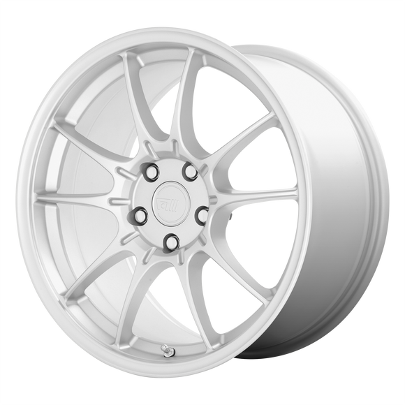 18X9.5 Motegi MR152 SS5 Hyper Silver 5X114.3 ET40 wheel/rim