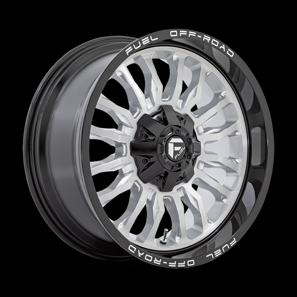 22X12 Fuel D798 ARC SLVR-BRSH BLK-LP 6X135/6X139.7 ET-44 wheel/rim - 0