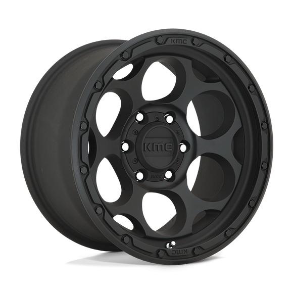 18X8.5 KMC KM541 DIRTY HARRY Textured Black 6X139.7 ET18 wheel/rim