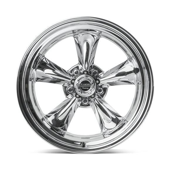 22X9 American Racing VN615 TORQ THRUST II 1 PC Chrome 5X127 ET15 wheel/rim