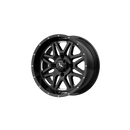 14X7 MSA OFFROAD Vibe Black Wheel/Rim 4X110 ET0 4-110 14-7 M26-04710M-3