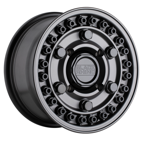 15x7 Black Rhino Armory UTV Gun Black 4x110 ET51.00 CB80.20 Wheel/Rim