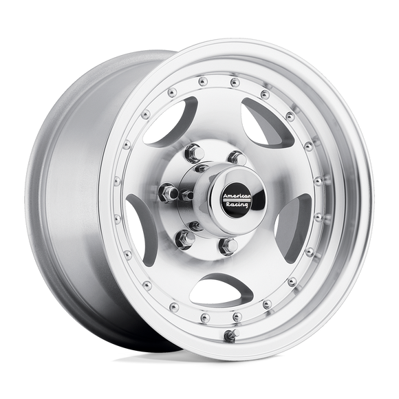 15x8 American Racing AR23 Machined Wheel/Rim 6x139.7 15-8 6-139.7 ET-19