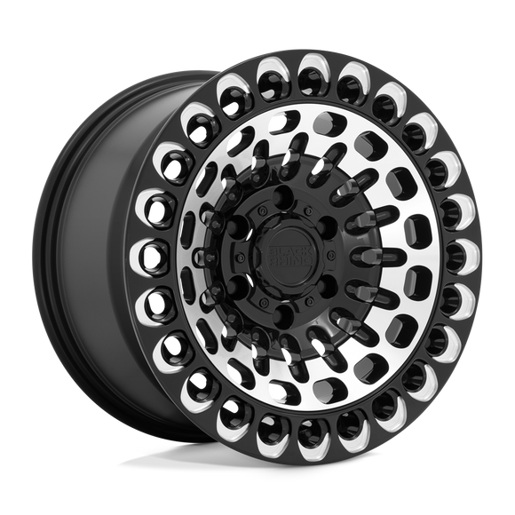 17X9.5 Black Rhino LABYRINTH G-BLK MCH-FC MILL 6X139.7 ET12 wheel/rim