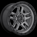 17X9 Fuel D701 AMMO Matte Gun Metal Black Bead Ring 6X139.7 ET1 wheel/rim-3