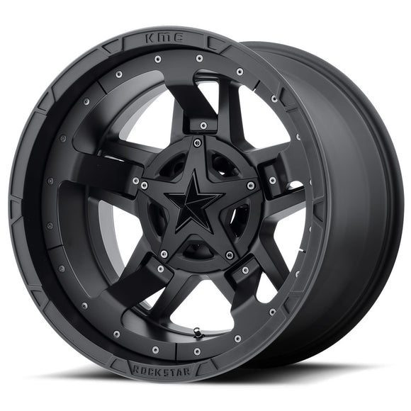 17X9 KMC XD RS3 Matte Black Wheel/Rim 5x127 17-9 5-127 ET-12