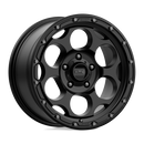 17X8.5 KMC KM541 DIRTY HARRY Textured Black 5X127 ET18 wheel/rim-2