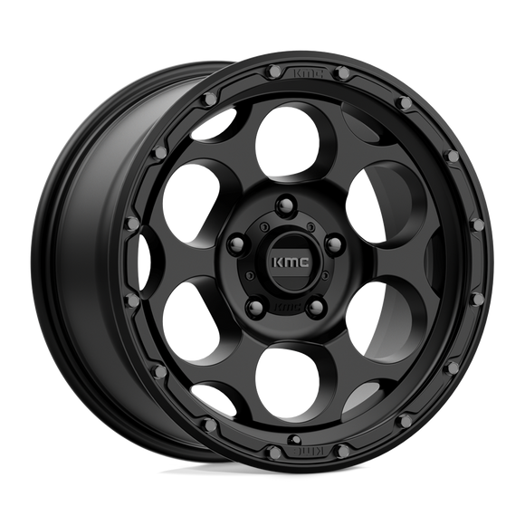 17X8.5 KMC KM541 DIRTY HARRY Textured Black 5X127 ET18 wheel/rim