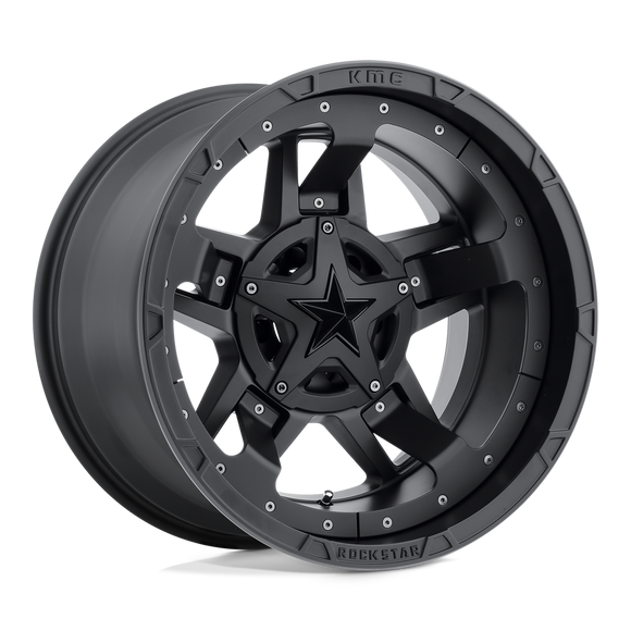 18X9 KMC XD RS3 Matte Black Wheel/Rim 5x114.3 18-9 5-114.3 ET0